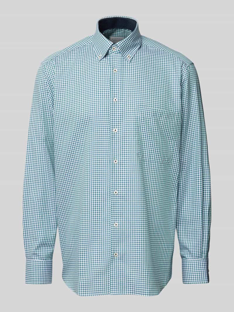Koszula biznesowa o kroju regular fit z kołnierzykiem typu button down