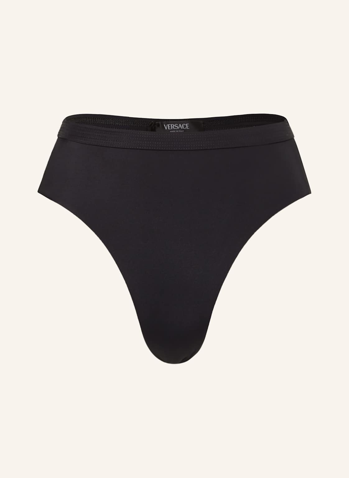 Versace Dół Od Bikini Z Wysokim Stanem schwarz