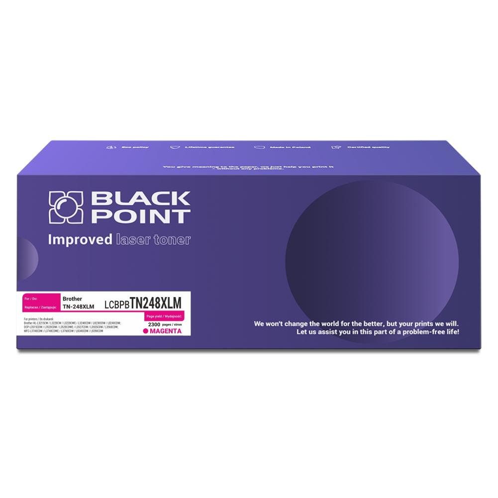 Toner Black Point LCBPBTN248XLM zamiennik Brother TN-248XLM magenta