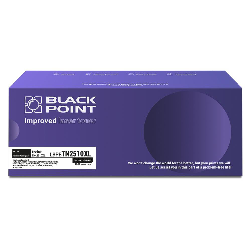 Toner Black Point LBPBTN2510XL zamiennik TN-2510XL black