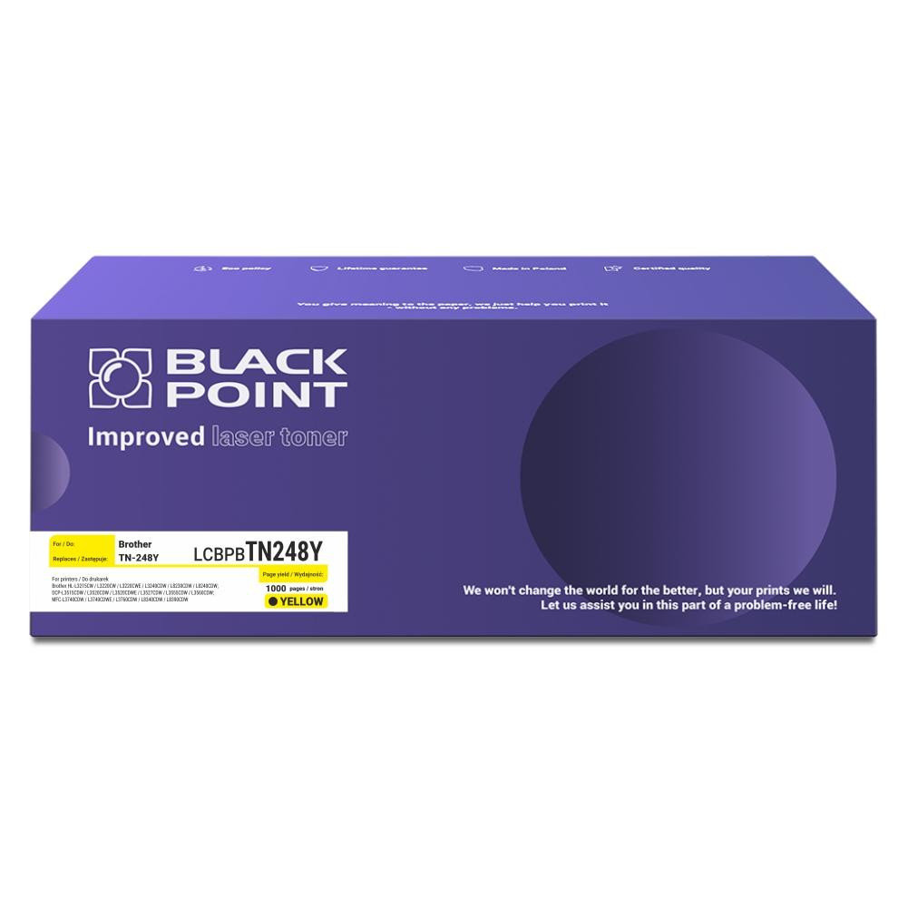 Toner Black Point LCBPBTN248Y zamiennik Brother TN-248Y yellow