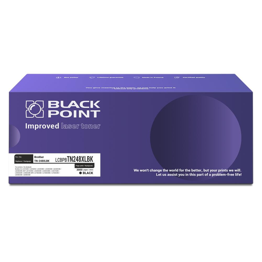 Toner Black Point LCBPBTN248XLBK zamiennik Brother TN-248XLBK black