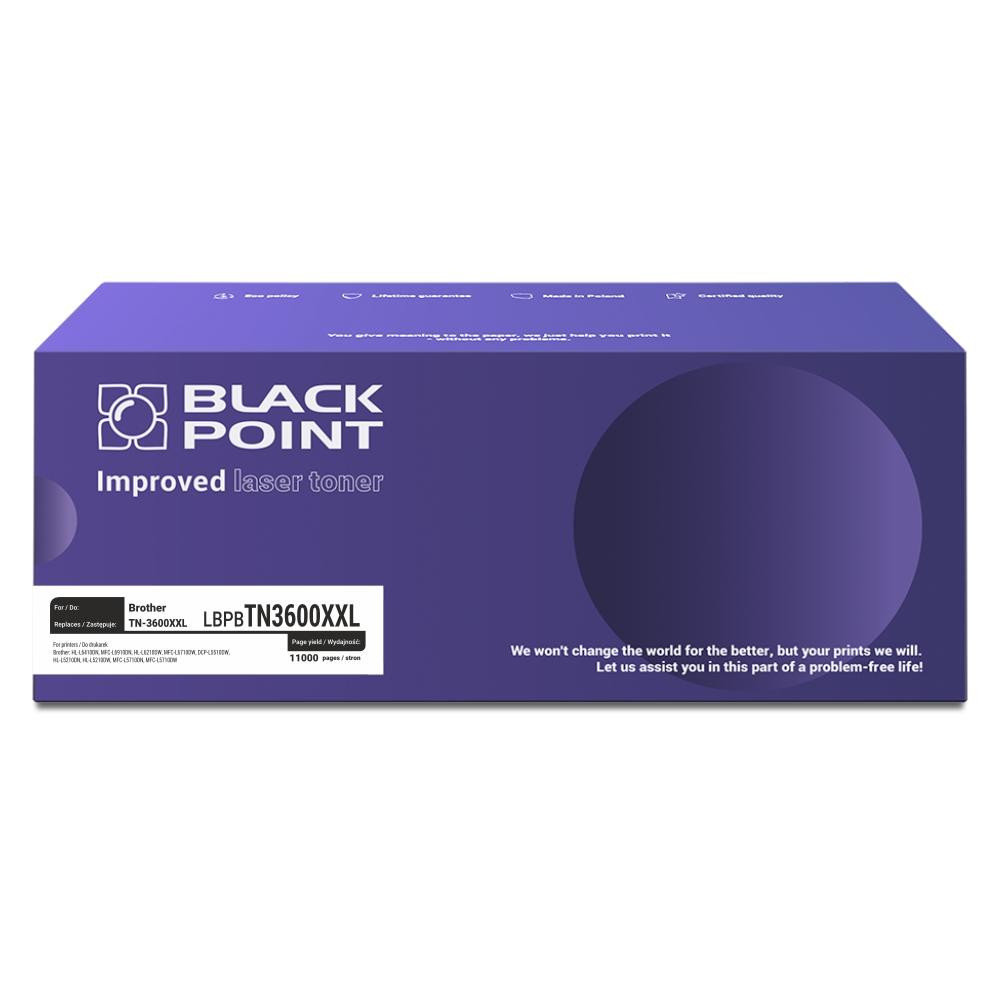 Toner Black Point LBPBTN3600XXL zamiennik TN-3600XXL black