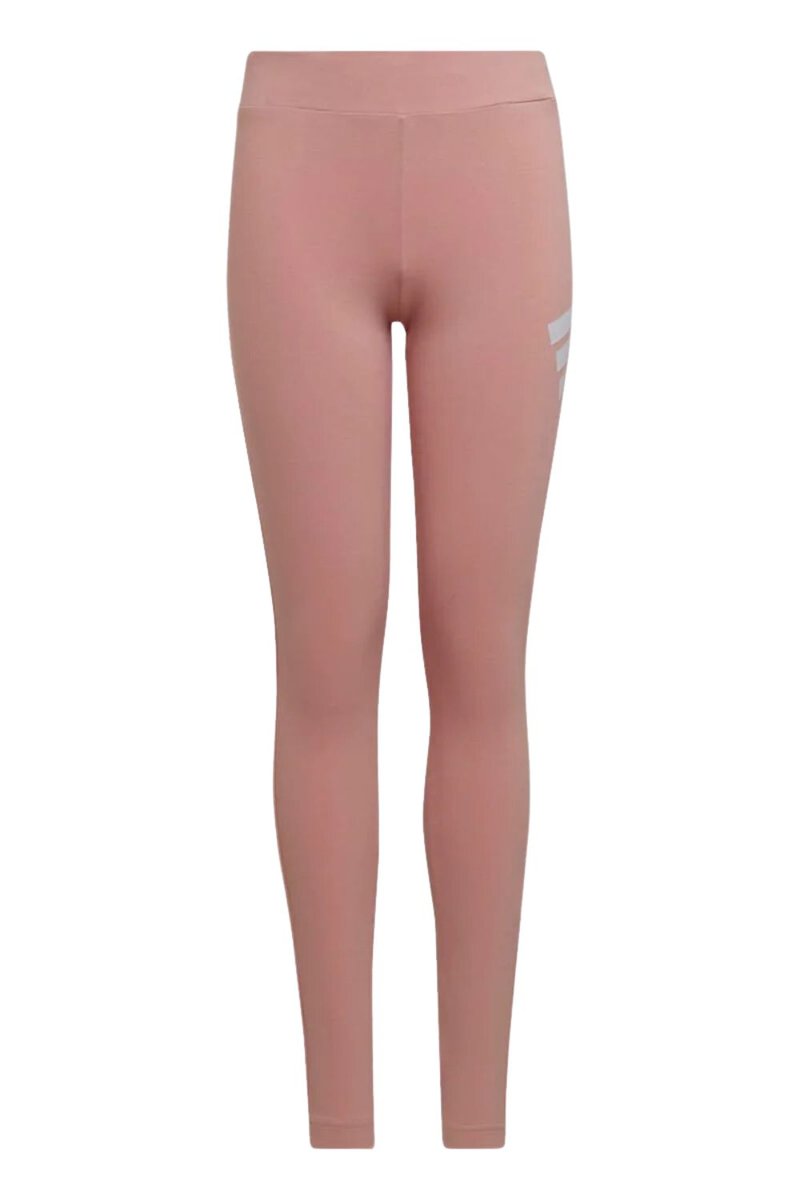 Legginsy dziewczęce Adidas 3BAR Tight sportowe różowe-140