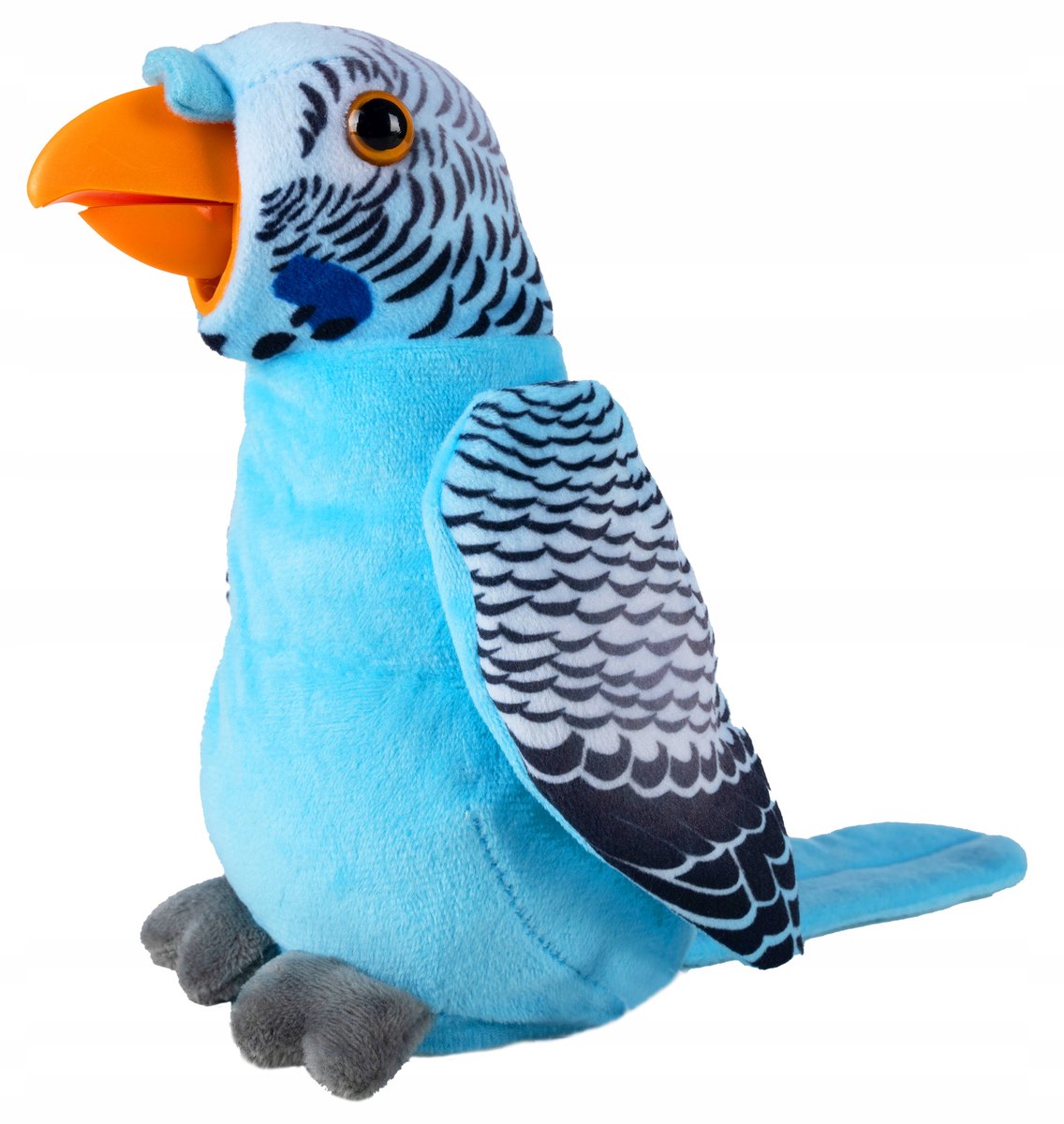Papuga Interaktywna Powtarza Dla Dzieci Zabawka 20cm Maskotka Przytulanka
