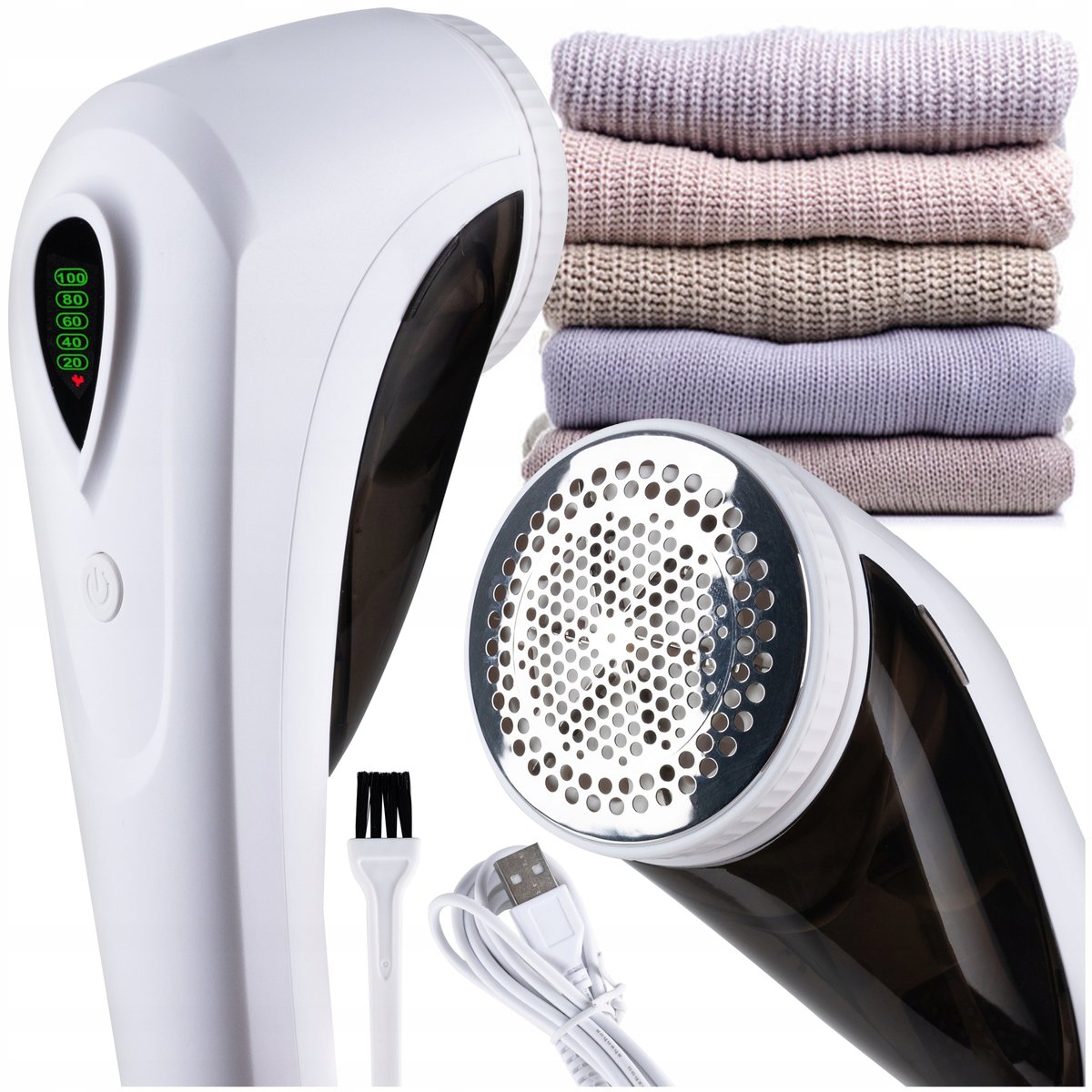 Golarka Do Ubrań Kocy Swetrów Bluz Prześcieradła Tapicerki Home Pro