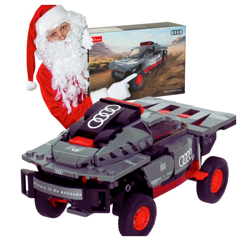 Klocki Samochód Terenowy Rastar 10120 Audi Rs Q E-Tron 1:30 Klocki 367 El.