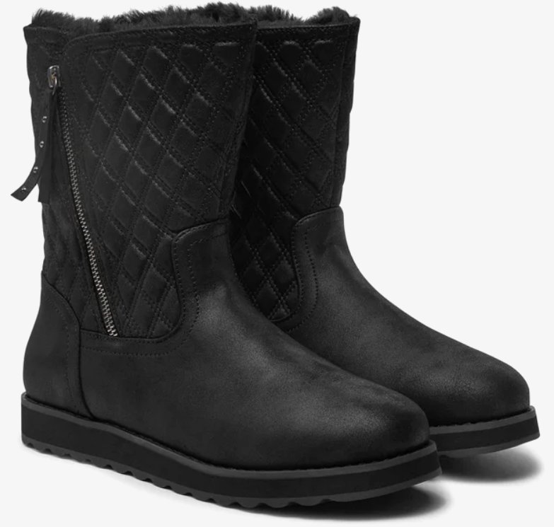 Botki zimowe damskie SKECHERS KEEPSAKES 2.0 MORNING WALKS czarne 37 EU