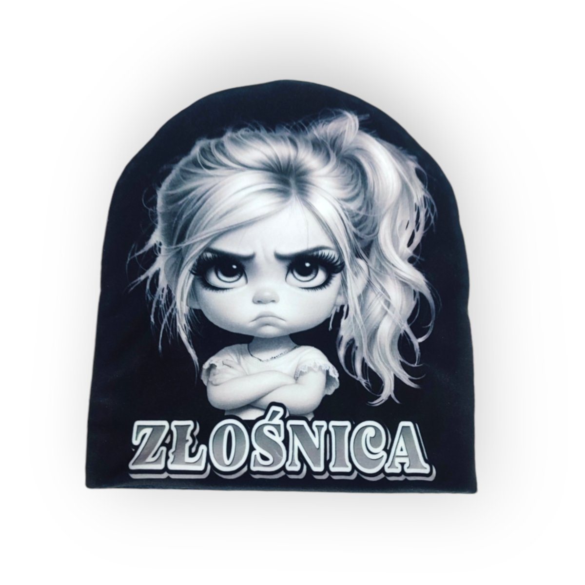 Czapka welurowa La Binia ZŁOŚNICA