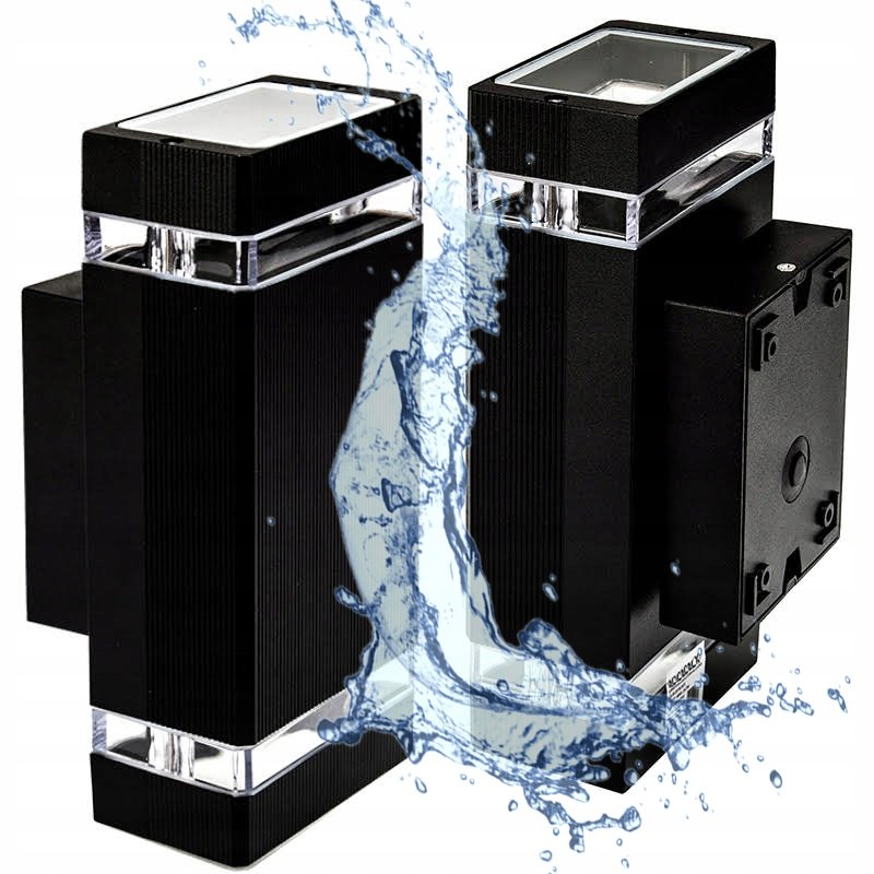 Lampa Kinkiet Elewacyjna Zewnętrzna LED GU10 HANEO Do Elewacji Wodoszczelna