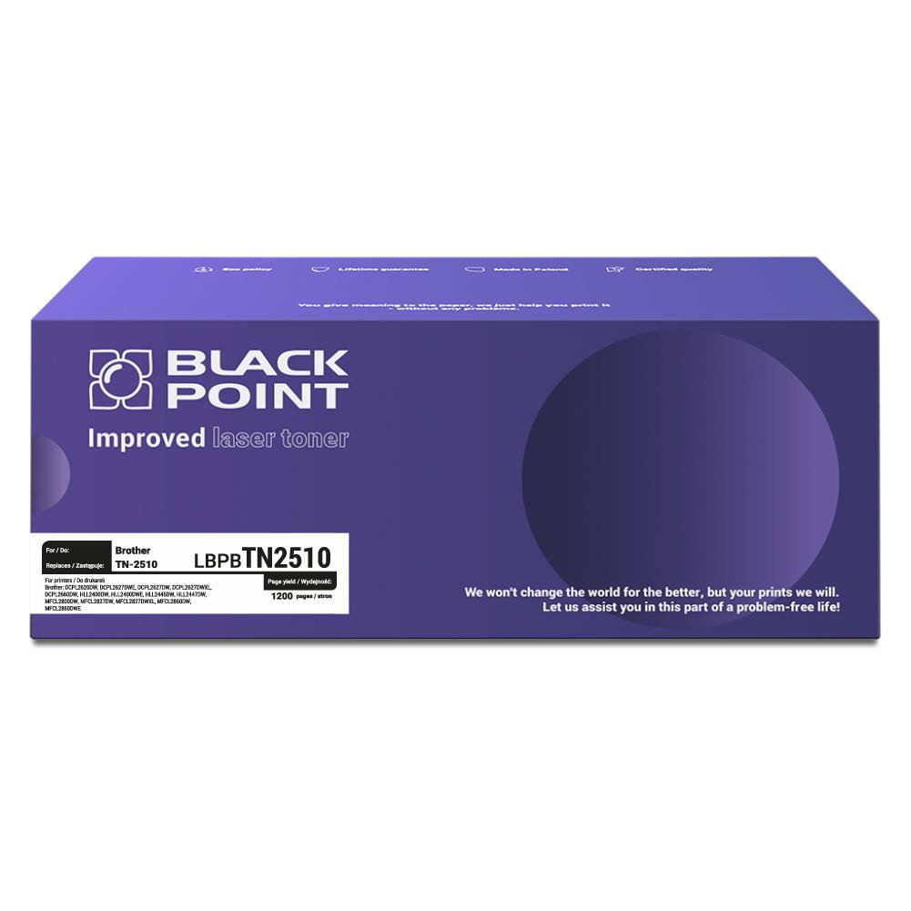 Toner Black Point LBPBTN2510 zamiennik TN-2510 black