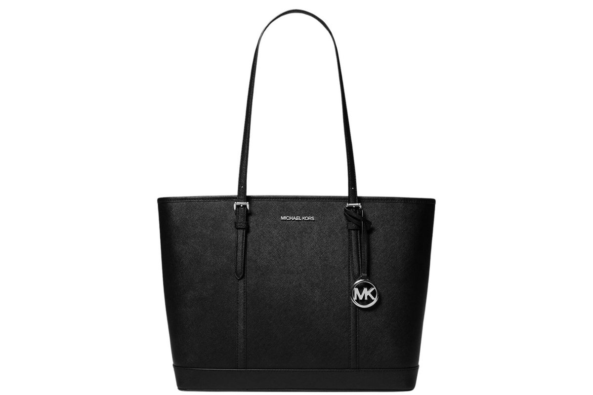 Torebka damska Michael Kors Kali czarna skórzana