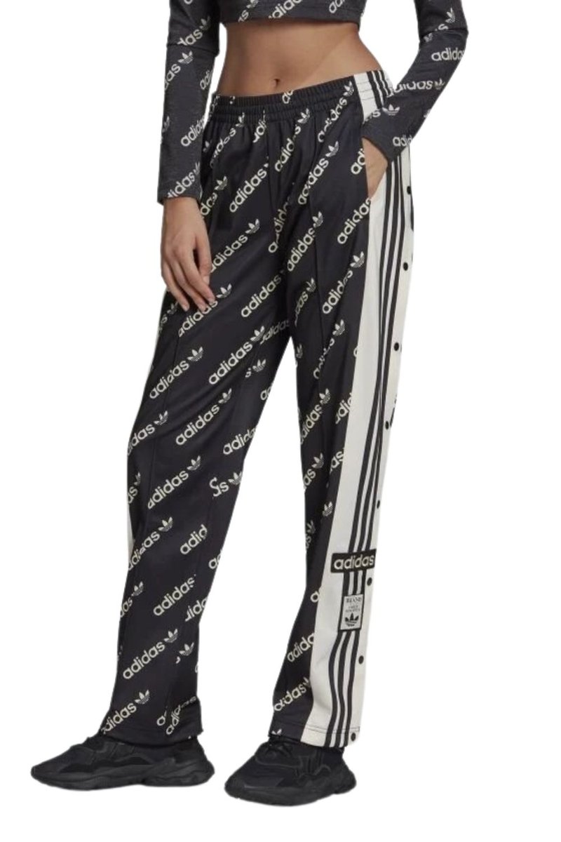 Spodnie damskie Adidas Adi Break dresowe logo czarne-XS