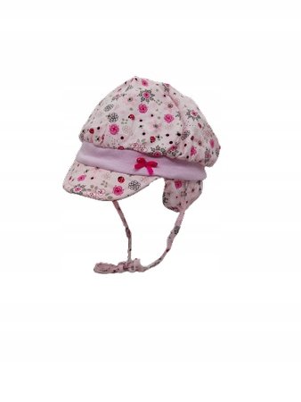 Czapka dziecięca Doll z daszkiem UV 45