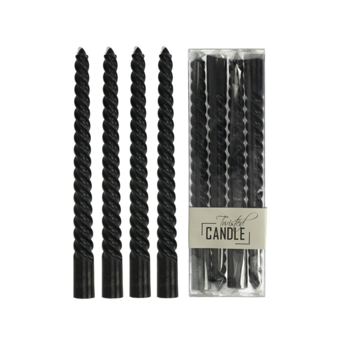 Świeca stołowa do świeczników HD COLLECTION zestaw 4 sztuki