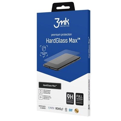 Szkło hartowane 3MK HardGlass Max do Apple iPhone SE 4