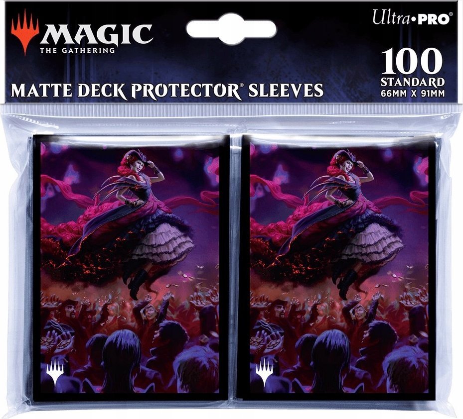 Ultra-Pro Ultra-Pro: Magic the Gathering - Outlaws of Thunder Junction - Matte Deck Protector Sleeves - Olivia, Opulent Outlaw 100 szt.