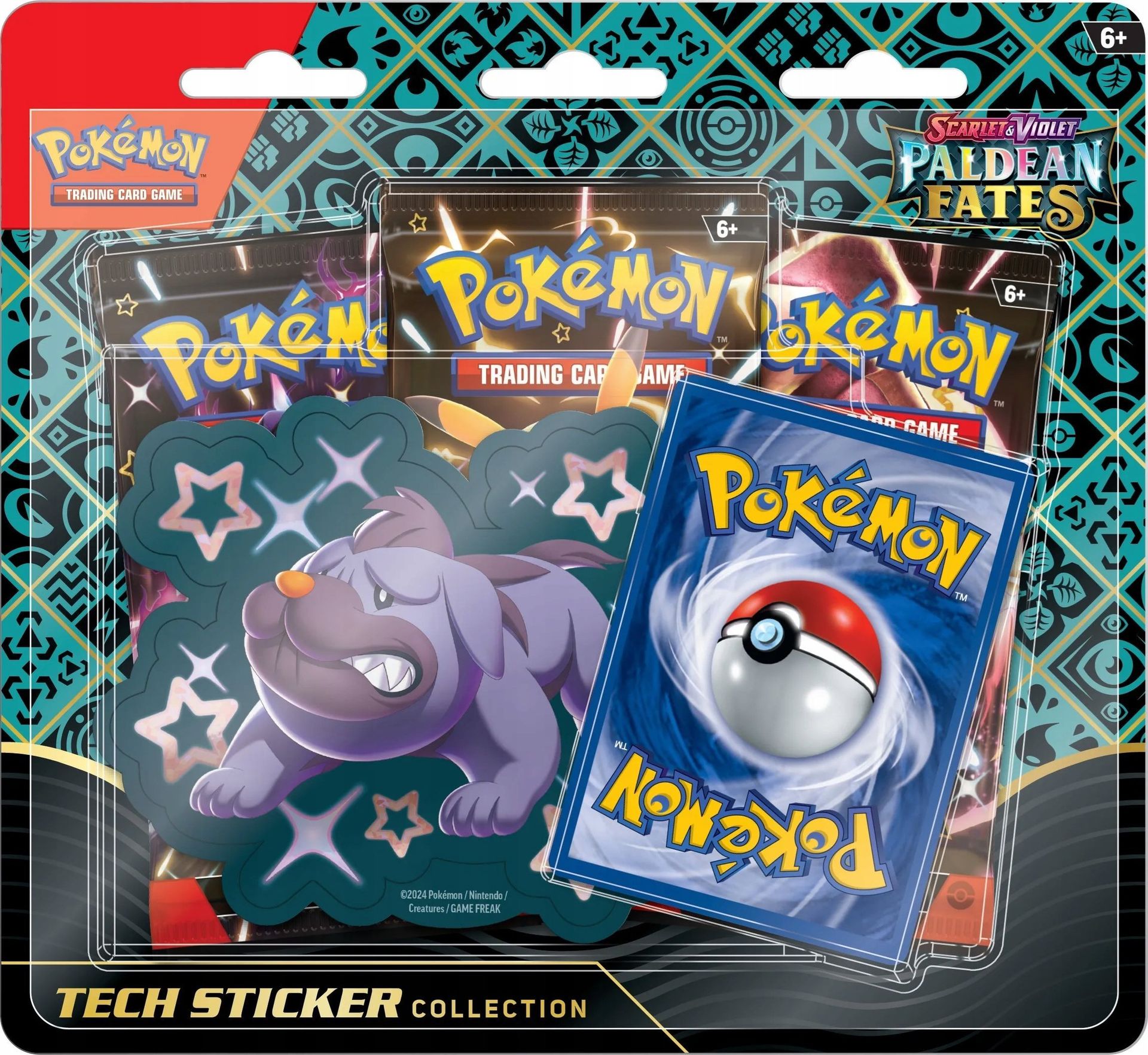 Pokemon Pokémon Poke Tech Sticker Coll SV4.5 - Assorted