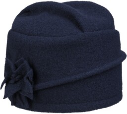 Czapka z Sukna Welnianego Chelsea by Mayser, niebieski, One Size