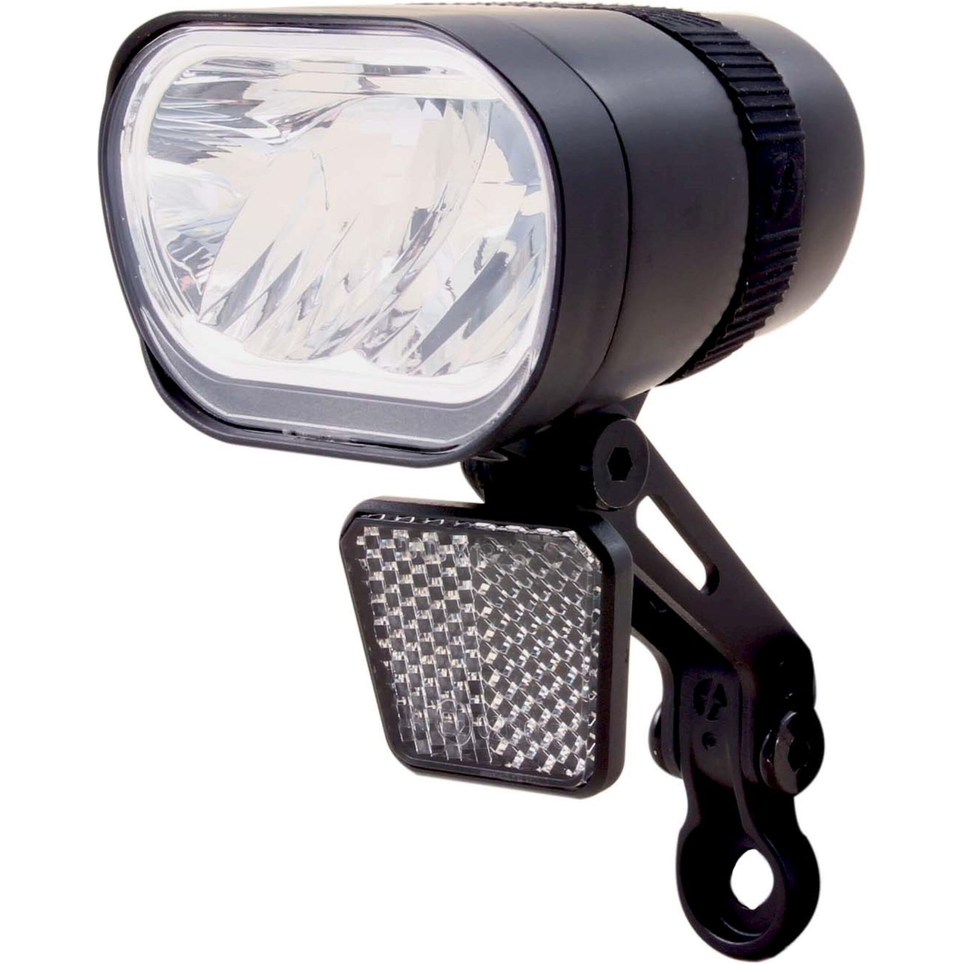 SPANNINGA Axendo 60 XE Front Light for E-Bikes, silver 2020 Oświetlenie rowerowe - zestawy H639028