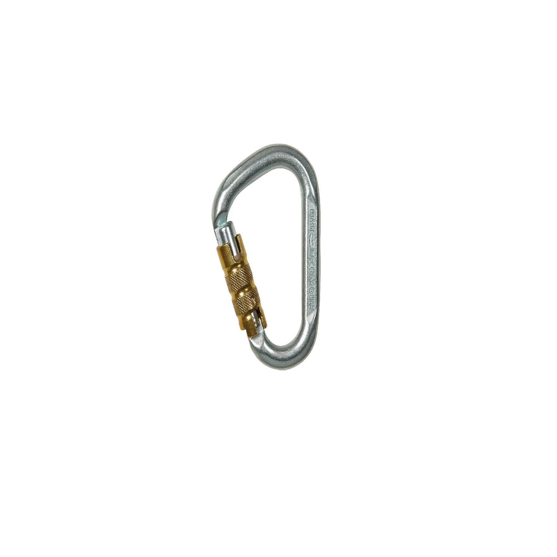 Karabinek Climbing Technology Snappy Steel CF TG (Triplex) - zinc plat