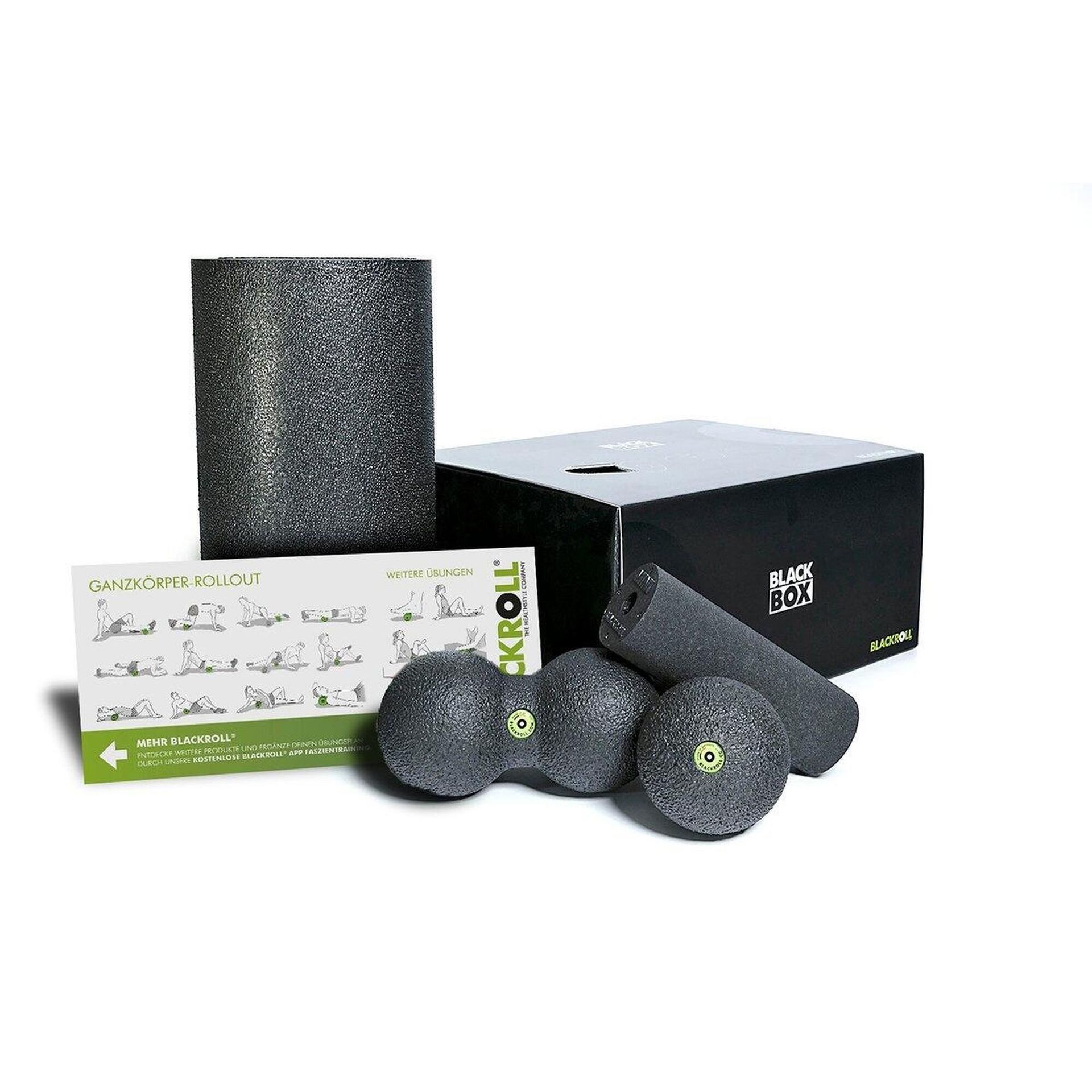 Blackroll Zestaw Black Box, Czarna (AMSETBKBOXC)