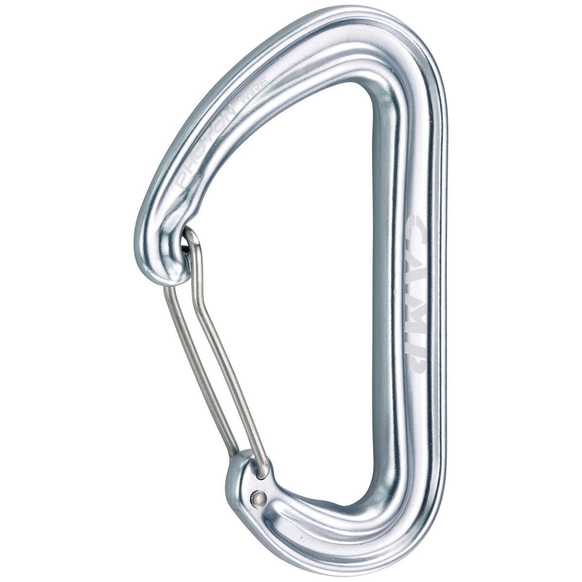 Camp Photon Wire Karabinek, titanium 2021 Karabinki niezakręcane 247004