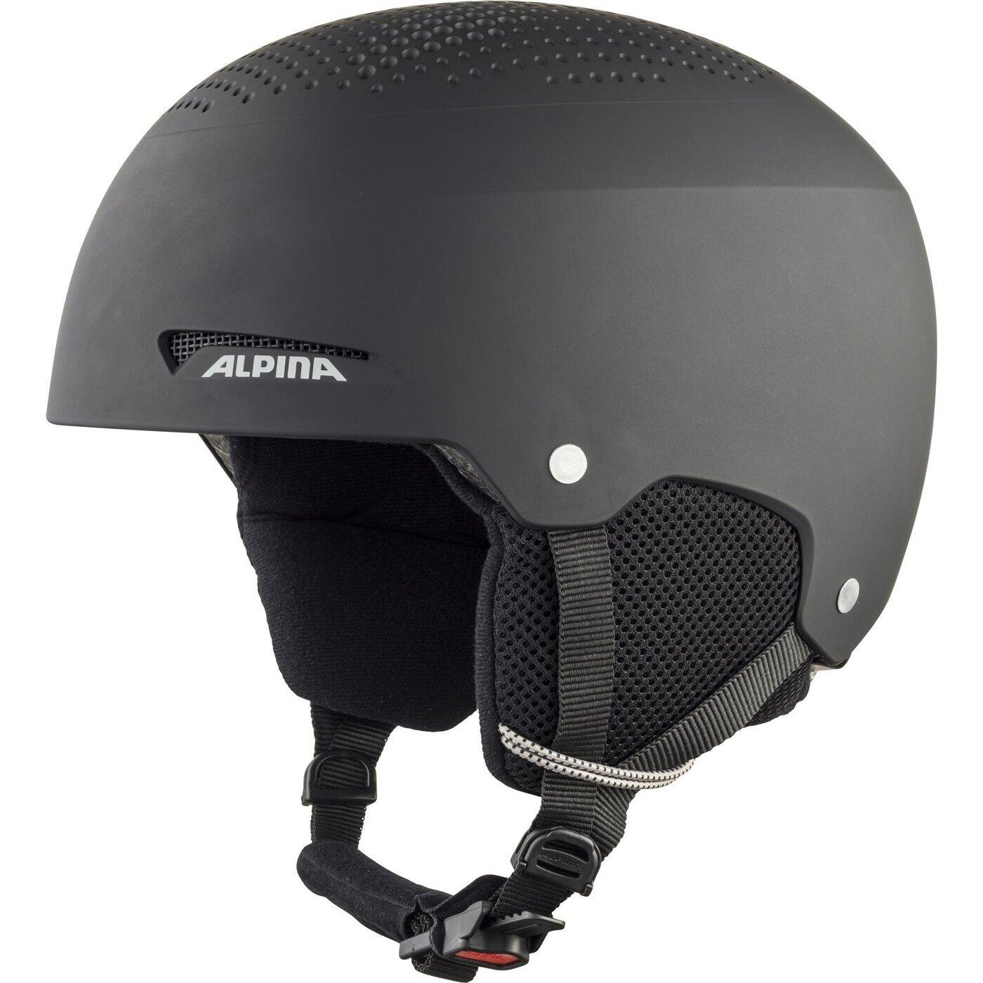 Alpina Zupo Ski Helmet Kids, czarny 51-55cm 2021 Kaski narciarskie