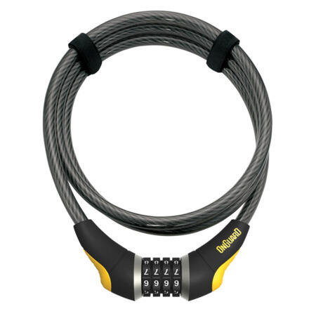 Onguard Zapięcie Akita 8042 czarny-żółty / Rozmiar: 185 cm 8042OG