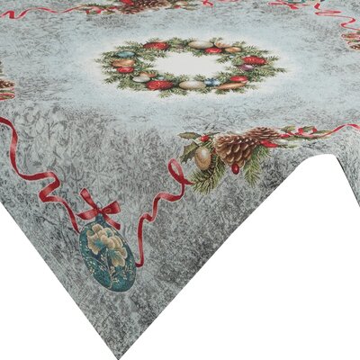 Obrus EUROFIRANY Cho 100 x 100 cm Popielaty