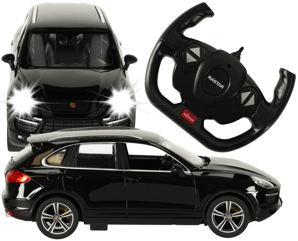 Autko Zdalnie Sterowane Rastar Porsche Cayenne Samochód Auto Na Pilot RC 1:14