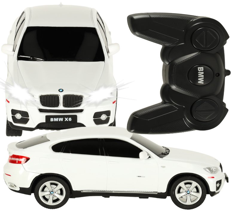 Autko Zdalnie Sterowane Rastar BMW X6 Samochód Auto Na Pilot 2,4GHz RC 1:24