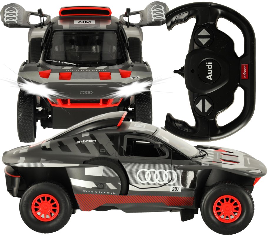 Autko Zdalnie Sterowane AUDI E-TRON samochód auto na pilot dla dzieci 6+ KX3529