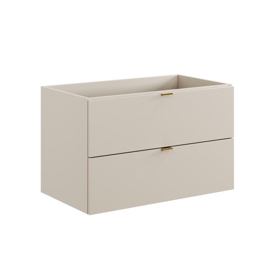 Szafka łazienkowa pod umywalkę Comad Dalia 80 cm kaszmirowy mat 82-80-46-2S