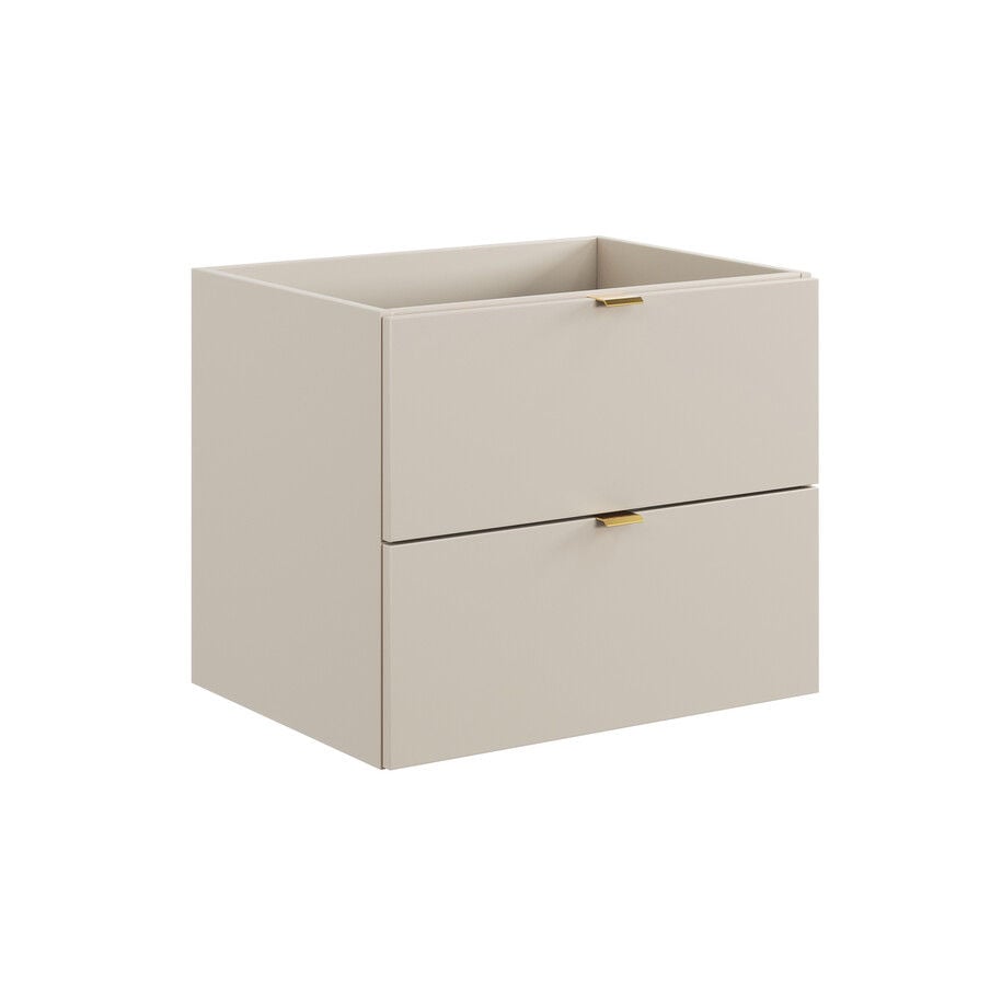 Szafka łazienkowa pod umywalkę Comad Dalia 60 cm kaszmirowy mat 82-60-46-2S