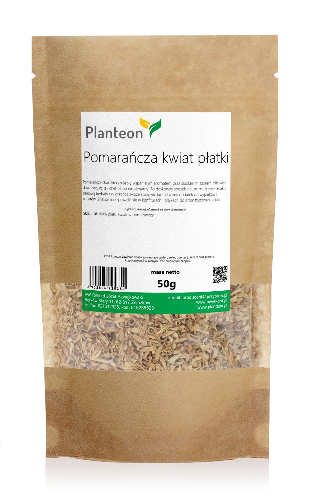 Pomarańcza kwiat płatki 1kg