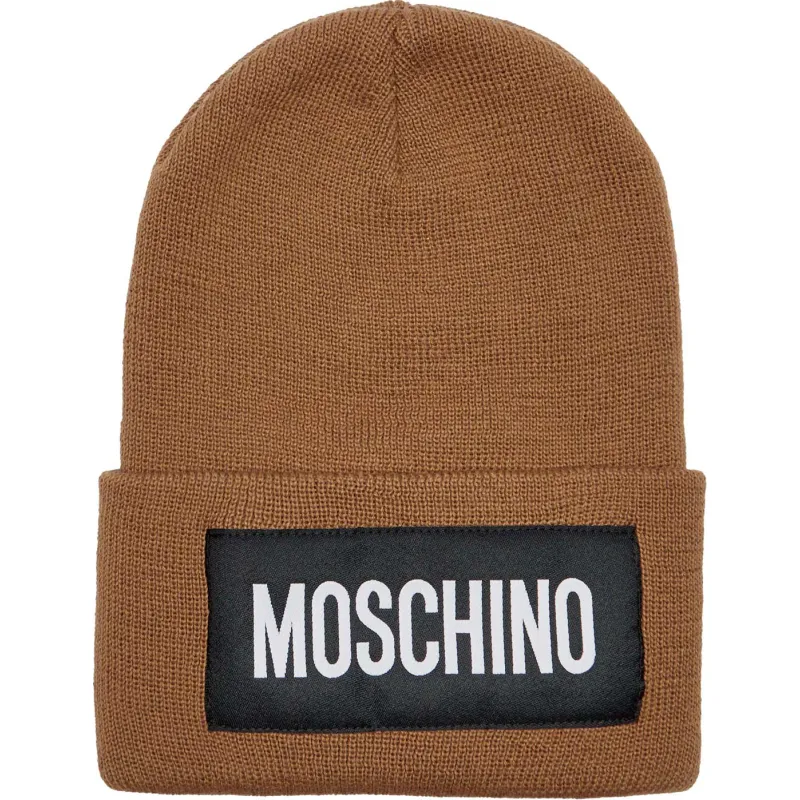 Moschino Czapka z dodatkiem wełny