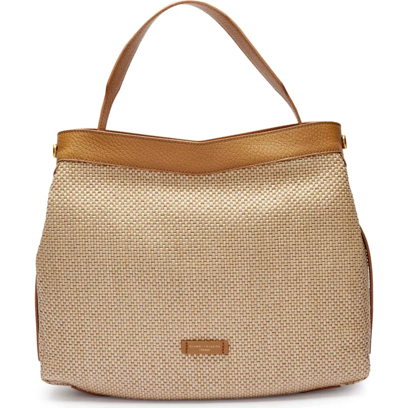 GIANNI CHIARINI Shopperka OTTAVIA | z dodatkiem skóry