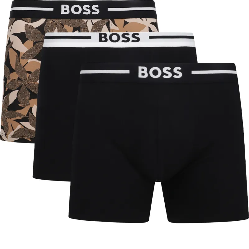 BOSS BLACK Bokserki 3-pack Bold Des
