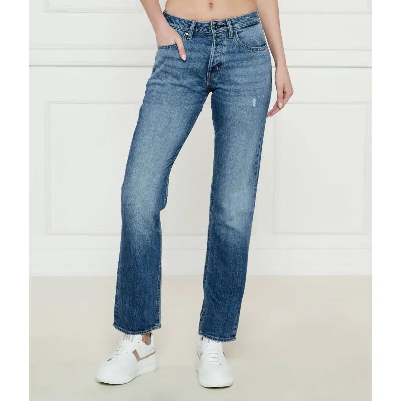 BOSS BLACK Jeansy | Straight fit | high waist