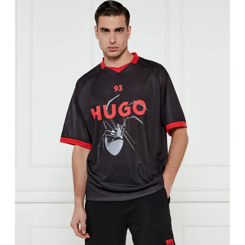HUGO T-shirt Doefas Relaxed fit
