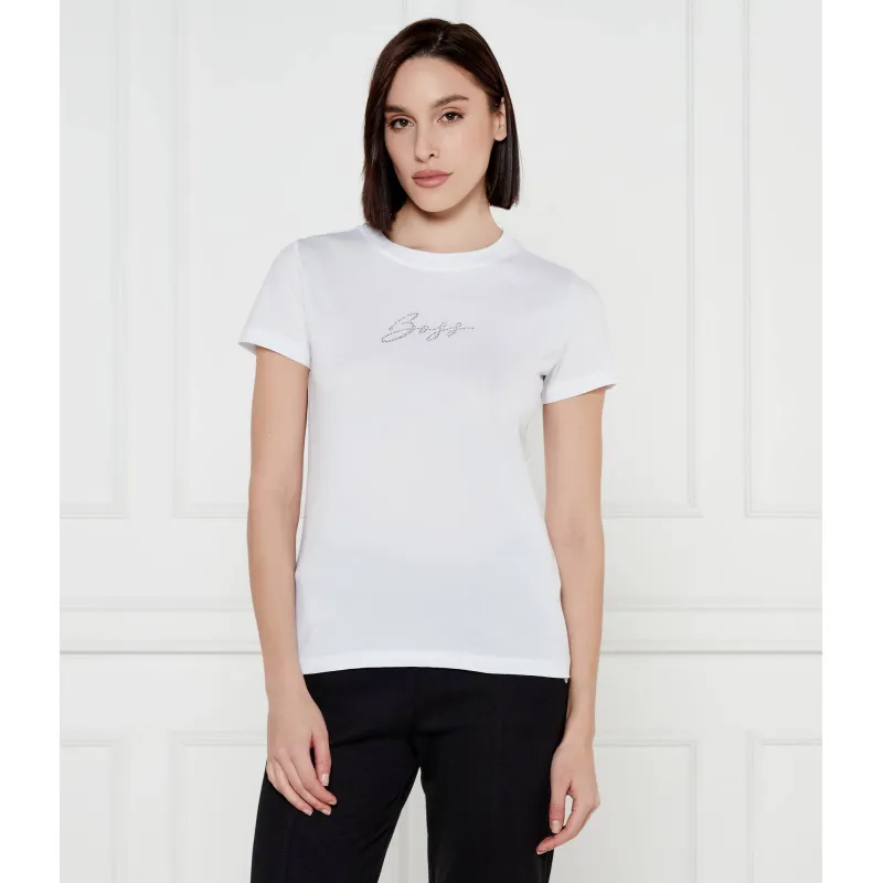 BOSS ORANGE T-shirt C_Esogo_2_MA_crystal | Regular Fit