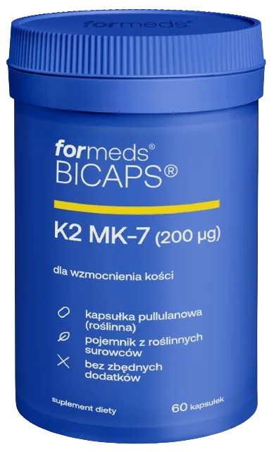 Formeds Bicaps Witamina K2 Mk7 200 60 k odporność