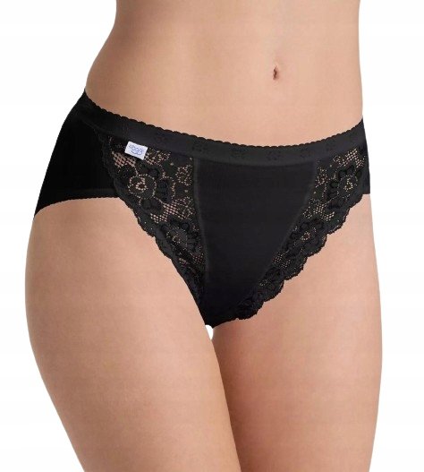 FIGI damskie Bawełniane majtki Sloggi Figi Chic Tai Cotton Z KORONKĄ 36