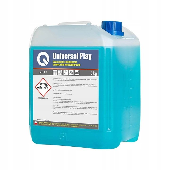 UNIVERSAL PLAY Uniwersalny płyn do mycia ręcznego i maszynowego 5L
