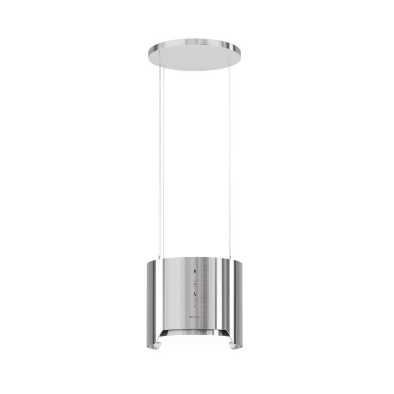 Globalo Design Arenoflow Okap wyspowy 39 cm inox ARENOFLOW 39 4 INOX