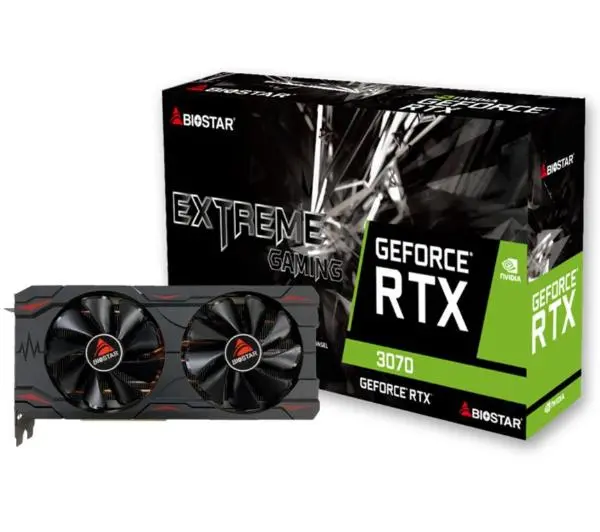 Biostar GeForce RTX 3070 8GB GDDR6 256bit