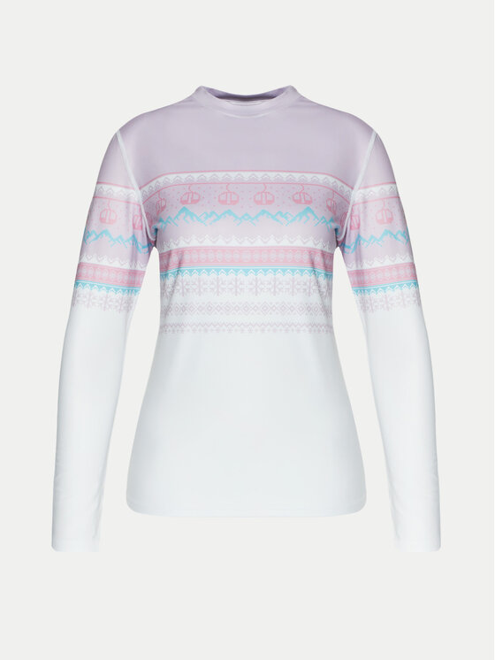 Surfanic Bielizna termoaktywna górna SWU2601 Różowy Slim Fit