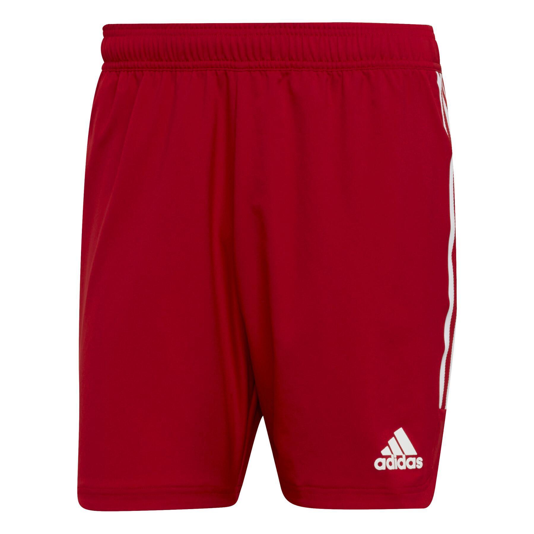 adidas, Condivo22, spodenki piłkarskie, Team Power czerwony 2 / biały, rozmiar XL, męskie