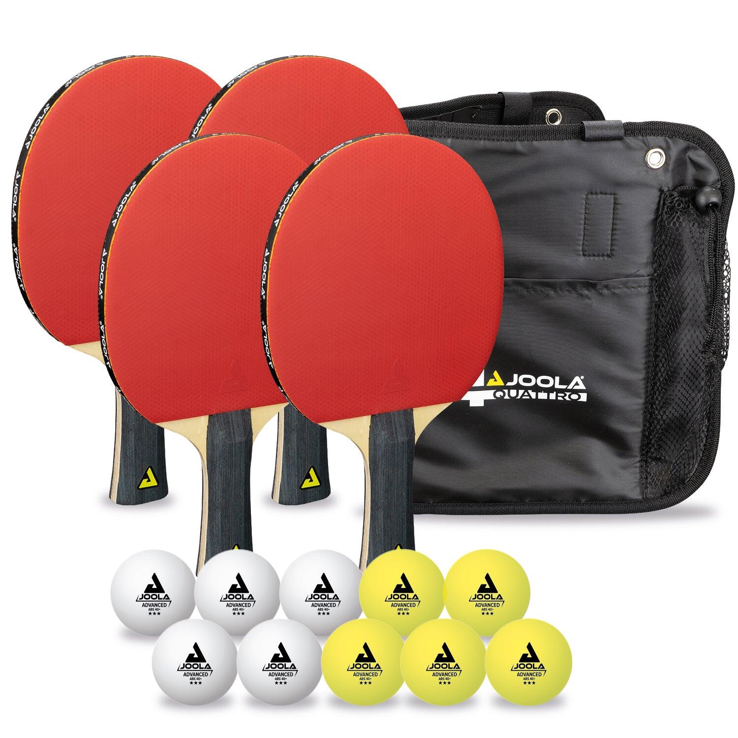 Zestaw do tenisa stołowego JOOLA TT-Set Quattro 4S/10B